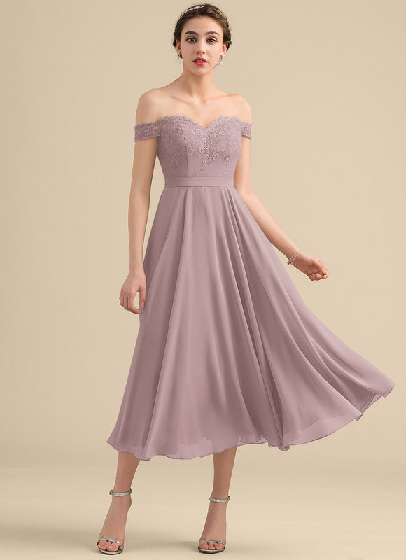 Robe de Soirée Aérienne Satinée - gallery 1