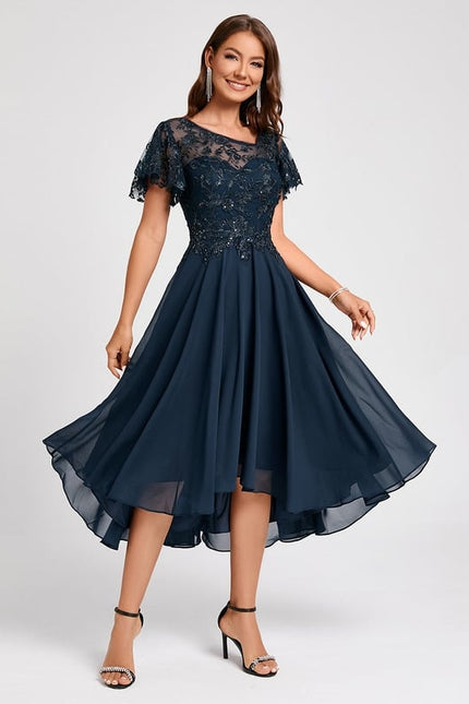 Robe de Soirée Flottante Nuit
