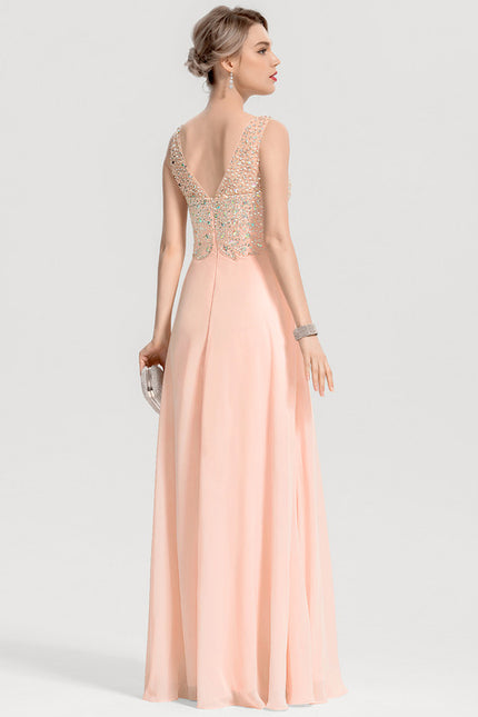 Robe de Soirée Éclat Pêche - gallery 3