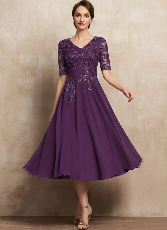 Robe de Soirée Lilac Serenade