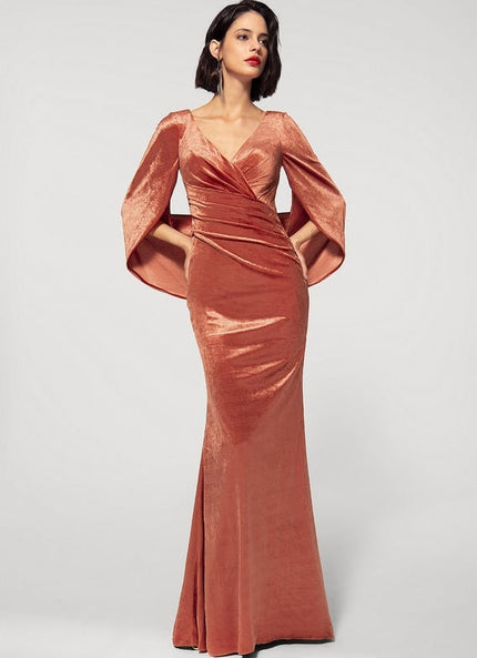 Robe de Soirée Velours Aurora