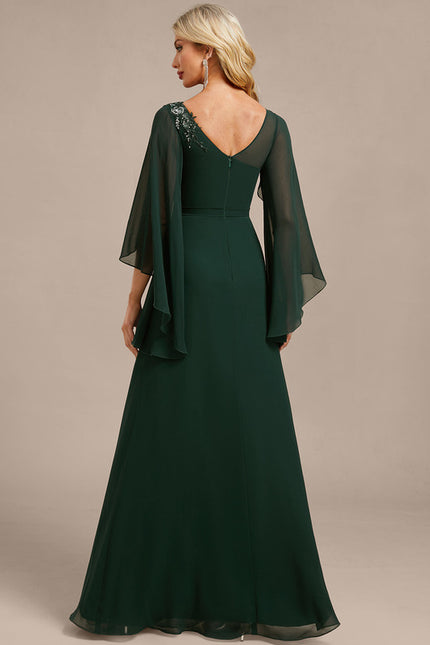 Robe de Soirée Émeraude Élégante - gallery 6
