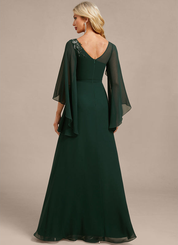 Robe de Soirée Émeraude Élégante - gallery 6