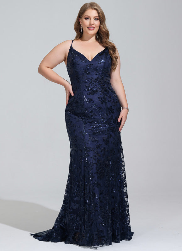 Robe de Soirée Éclat Marine Couture - gallery 4
