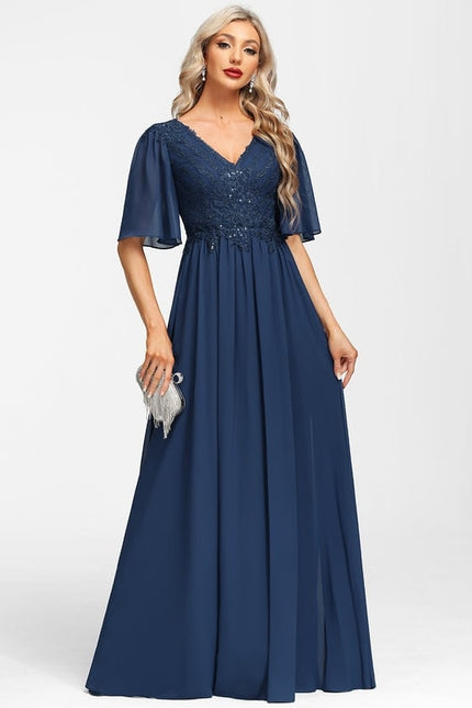Robe de Soirée Éclat Abyssal