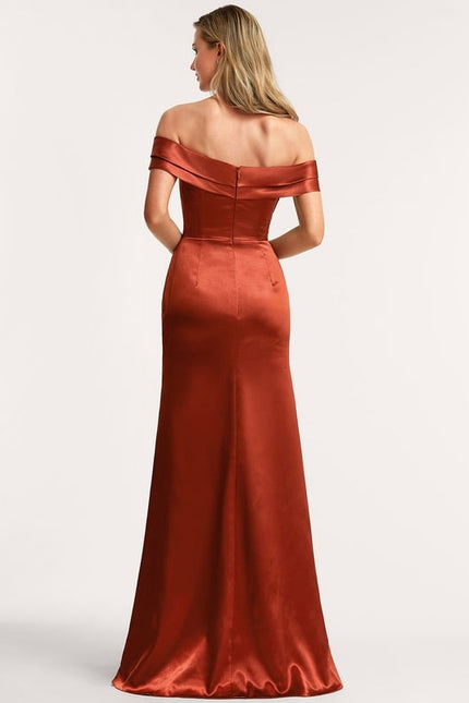 Robe De Soirée Col Bardot - gallery 4