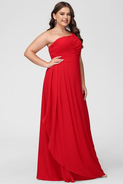Robe de Soirée Asymétrique Fluide - gallery 7