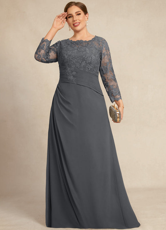 Robe de Soirée Gris Élégance Satiné - gallery 6