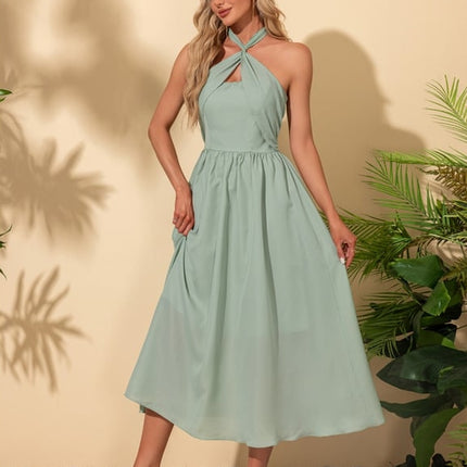 Robe de Soirée Midi Élégante