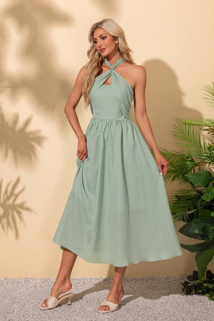 Robe de Soirée Midi Élégante