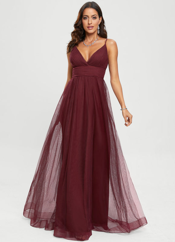 Robe de Soirée Céleste Fleurie - gallery 7