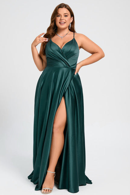 Robe de Soirée Satin Éclairée - gallery 8