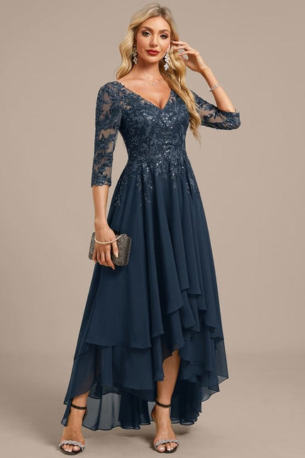 Robe De Soirée Trapèze - gallery 4