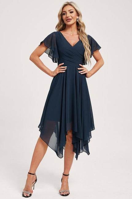 Robe de Soirée Bleu Aérien - gallery 2