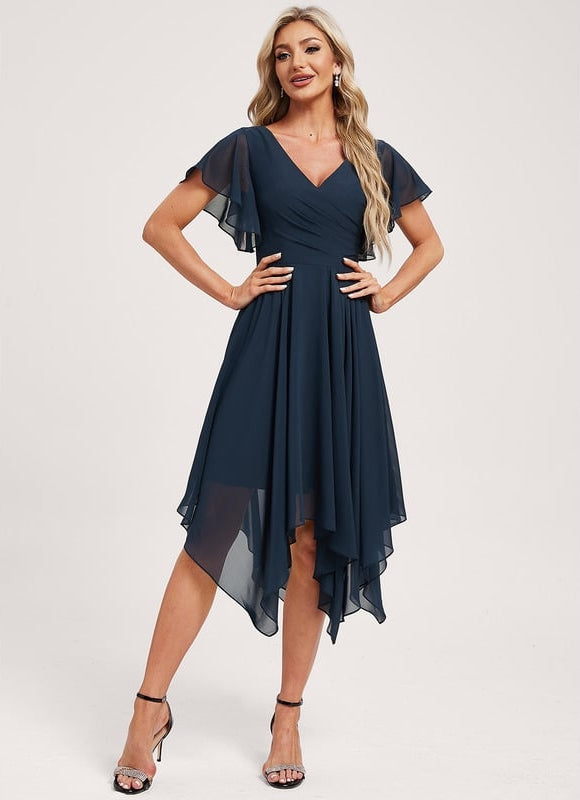 Robe de Soirée Bleu Aérien - gallery 2