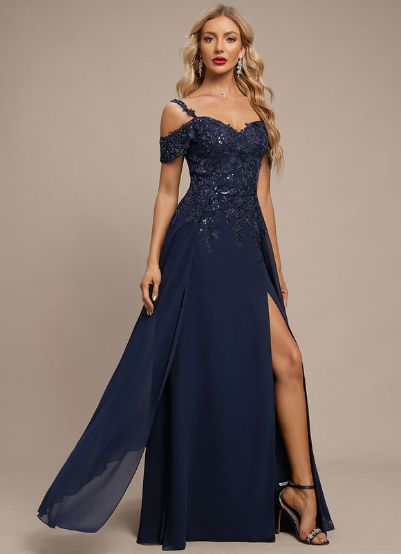 Robe de Soirée Nocturne Élégante - gallery 1