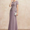 Robe de Soirée Lavande Éthérée