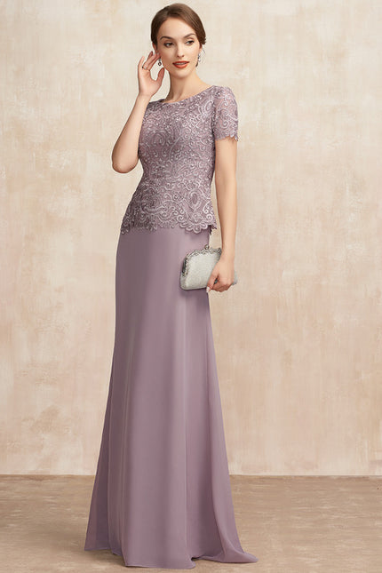 Robe de Soirée Lavande Éthérée