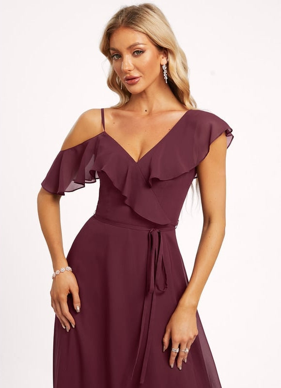 Robe de Soirée Trapèze Aérées - gallery 3