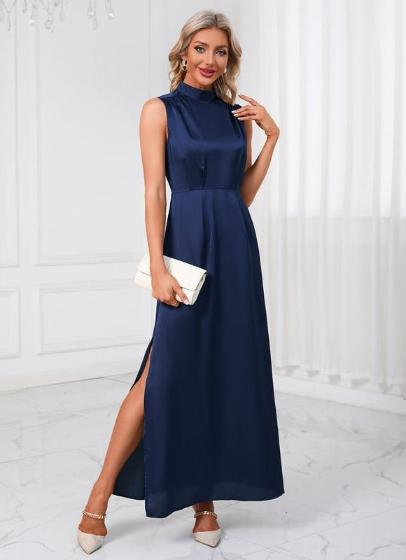 Robe De Soirée En Soie Sauvage - gallery 3