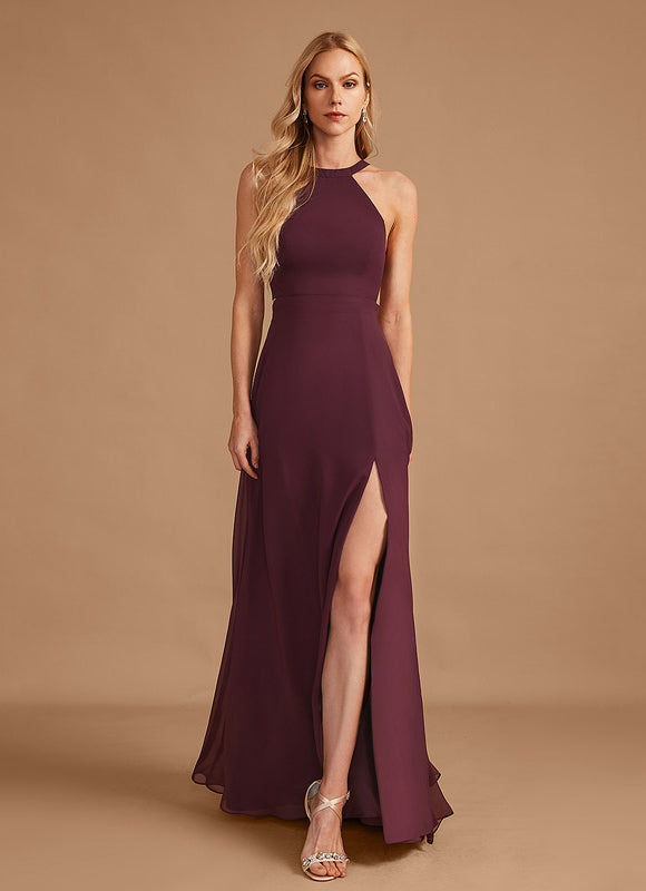 Robe de Soirée Élégance Pourpre - gallery 1