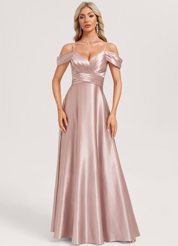 Robe De Soirée Avec Col - gallery 1