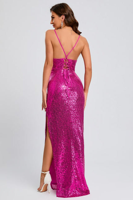 Robe de Soirée Pailletée Sirène - gallery 5