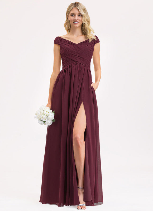 Robe de Soirée Rêve Pourpre