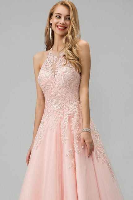 Robe de Soirée Rêve Poudré Tulle - gallery 3