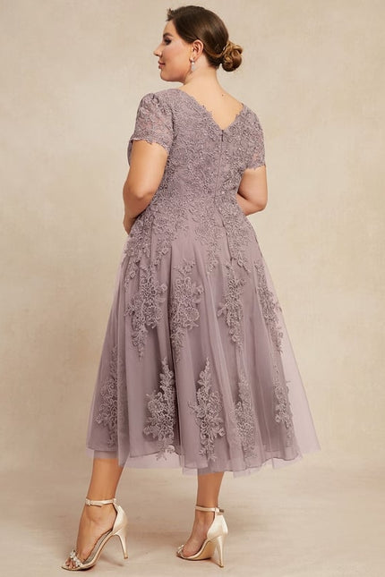 Robe de Soirée Lavande Éthérée - gallery 9
