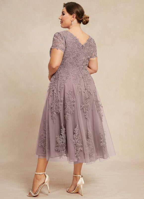 Robe de Soirée Lavande Éthérée - gallery 9
