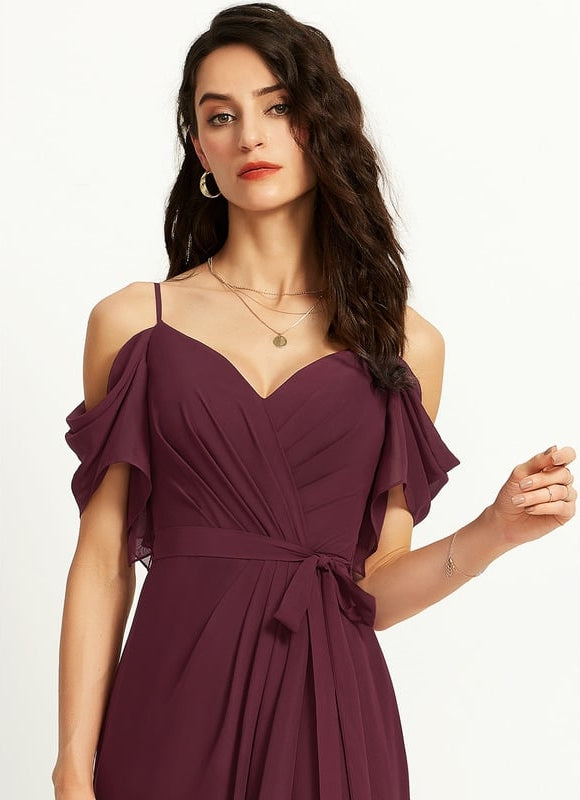 Robe de Soirée Élégance Vigne Pourpre - gallery 2
