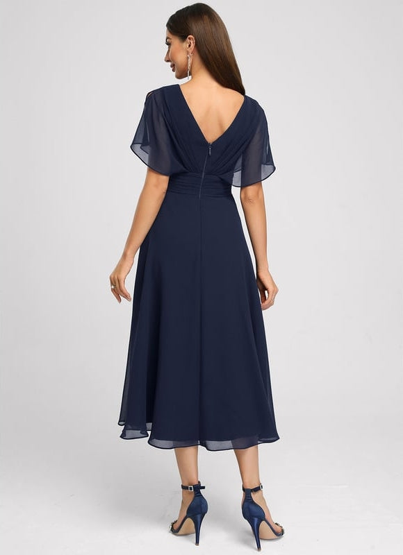 Robe de Soirée Vaporeuse Nocturne - gallery 5