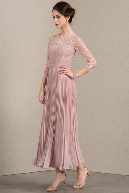 Robe de Soirée Élégante Rose - gallery 2