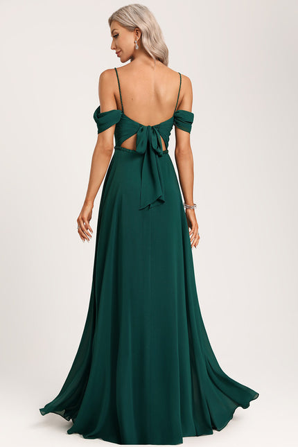 Robe de Soirée Émeraude Volante - gallery 1
