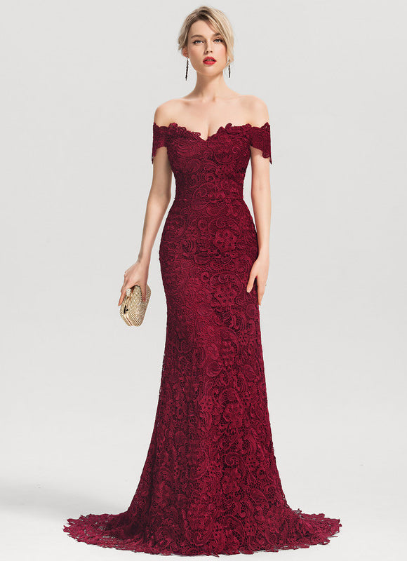 Robe de Soirée Rêve Rubis Envoûtant