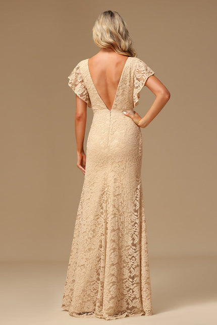 Robe de Soirée Élégance Lavande Flottante - gallery 5