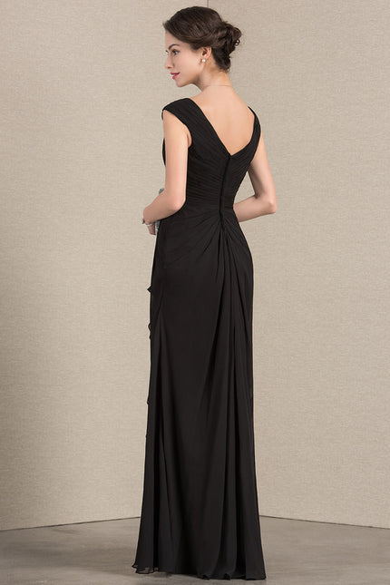 Robe de Soirée Élégance Sombre Éclat - gallery 4