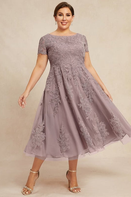Robe de Soirée Lavande Éthérée - gallery 8