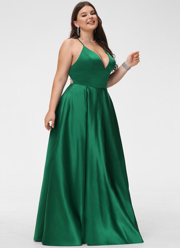 Robe de Soirée Satin Éclairée - gallery 7