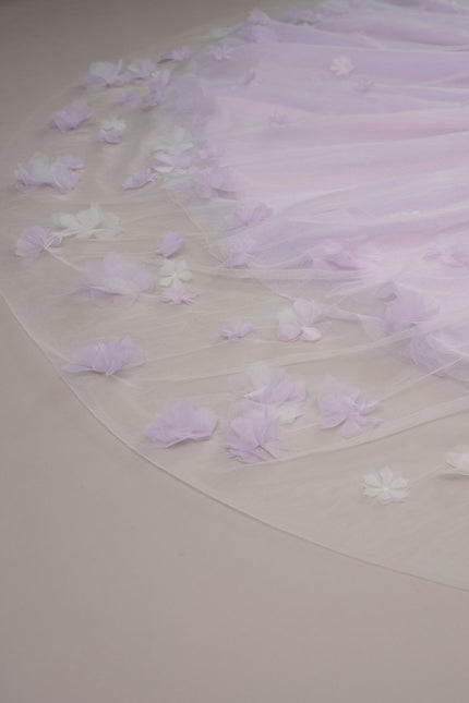 Robe de Soirée Lilas Éthéré - gallery 5