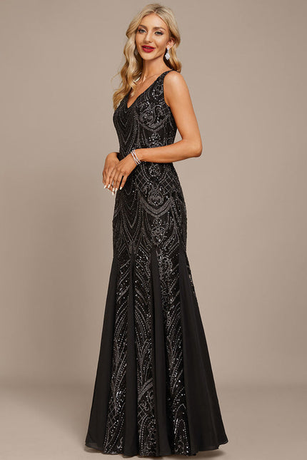 Robe de Soirée Nuit Éclatante - gallery 4