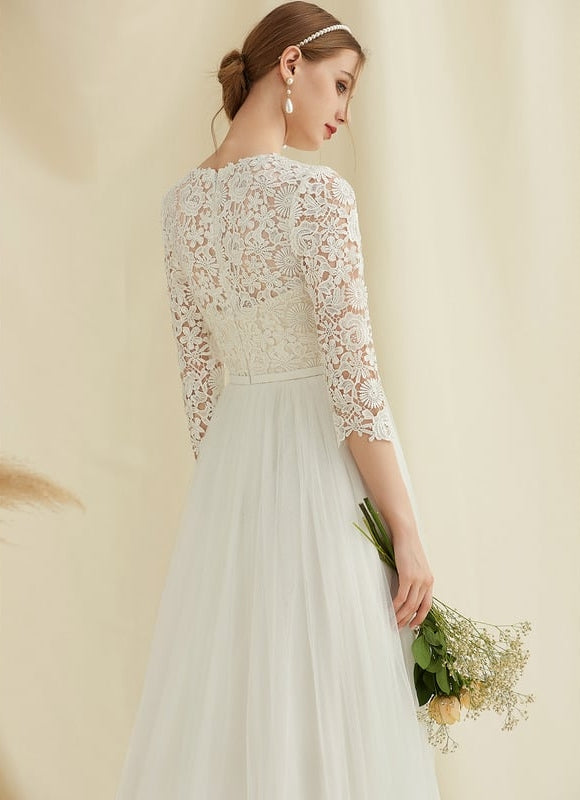 Robe de Soirée Éclat De Dentelle - gallery 3
