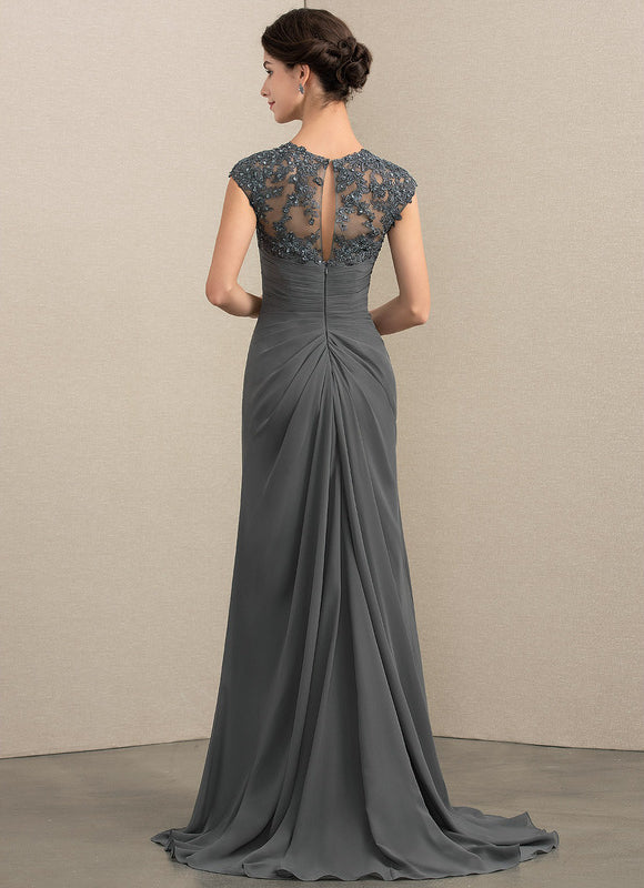 Robe de Soirée Élégance Ombre Argentée - gallery 1