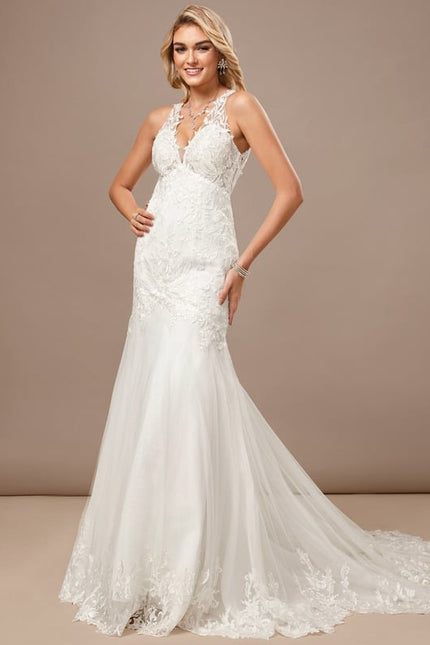 Robe de Soirée Élégance Tulle Dentelle - gallery 1