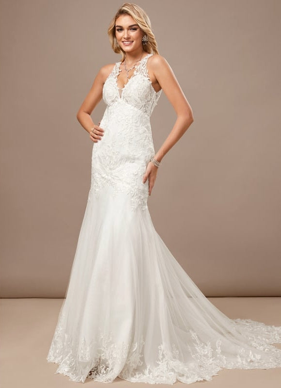 Robe de Soirée Élégance Tulle Dentelle - gallery 1