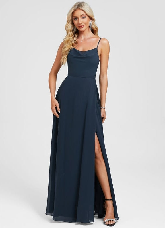 Robe de Soirée Fluide Chic - gallery 1