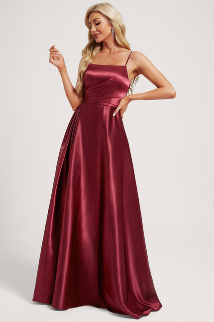 Robe De Soirée Décolleté Carré - gallery 2