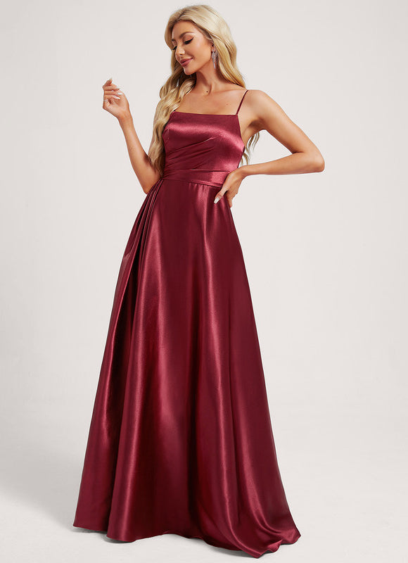 Robe De Soirée Décolleté Carré - gallery 2