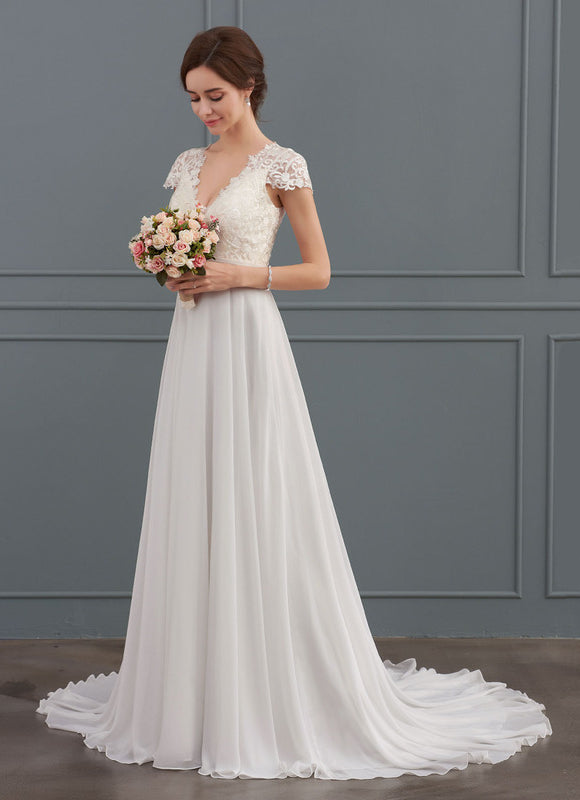 Robe de Soirée Nuage De Dentelle - gallery 4
